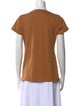 Nili Lotan V-Neck Short Sleeve T-Shirt