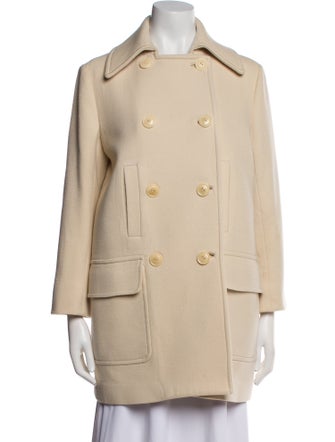 Nili Lotan Virgin Wool Peacoat