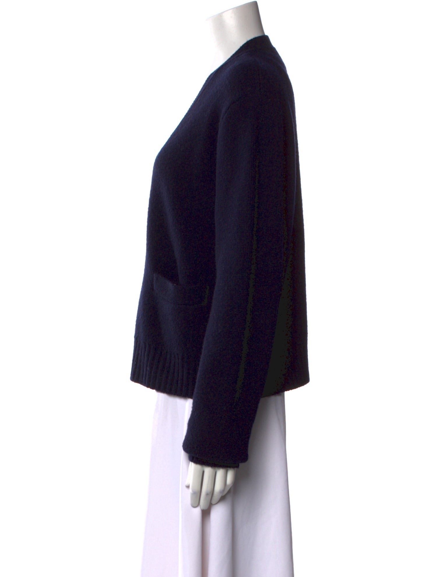 Nili Lotan Virgin Wool V-Neck Sweater