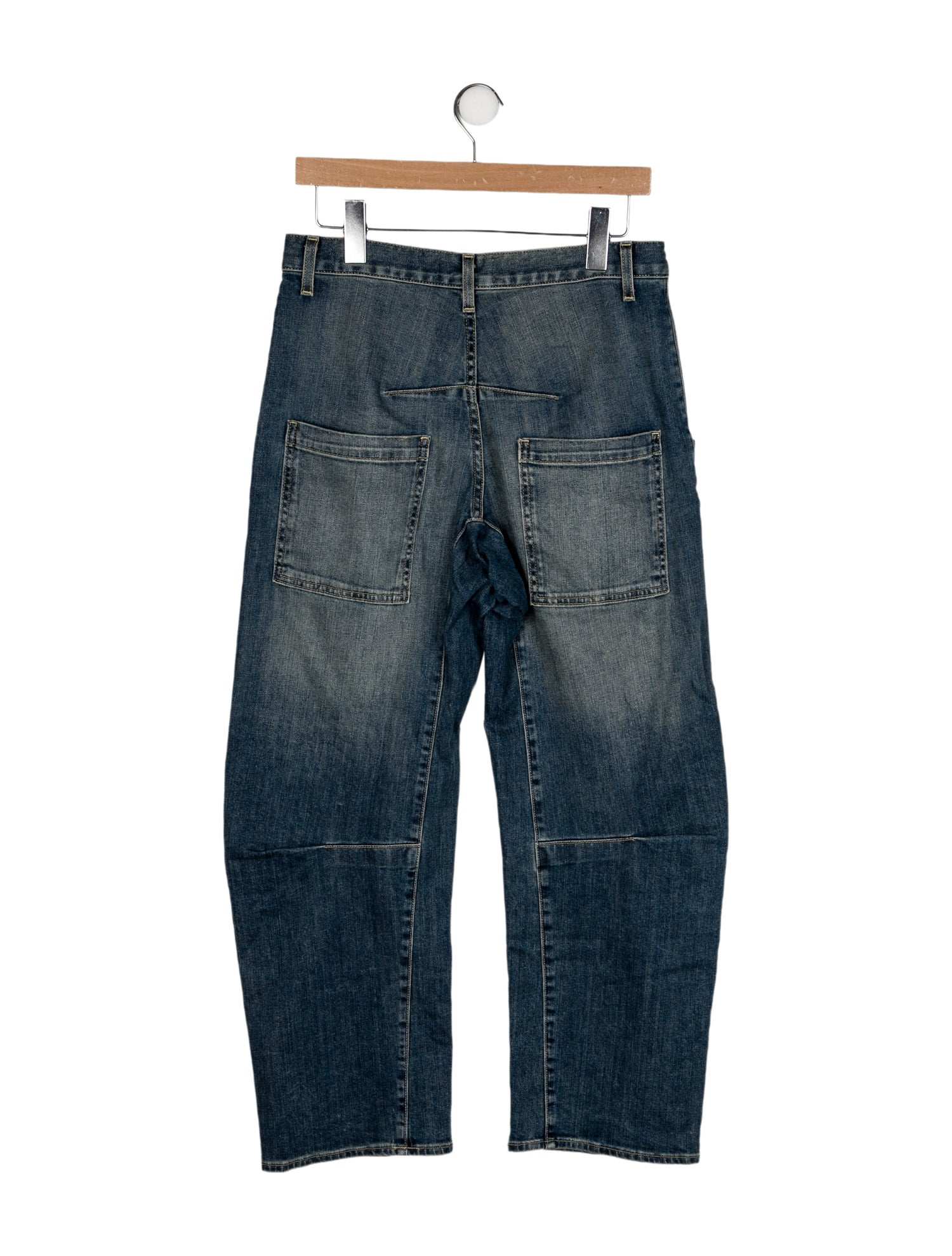 Nili Lotan High-Rise Wide Leg Jeans