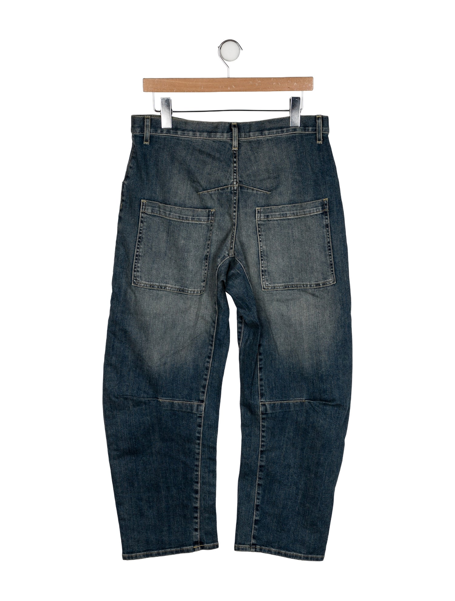 Nili Lotan High-Rise Straight Leg Jeans