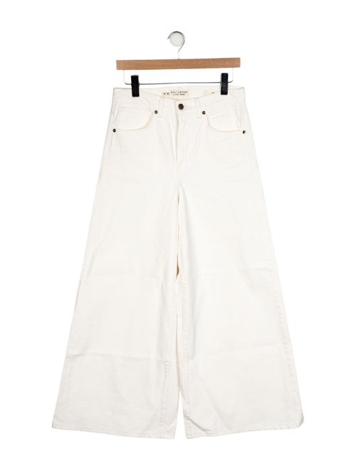 Nili Lotan High-Rise Wide Leg Jeans