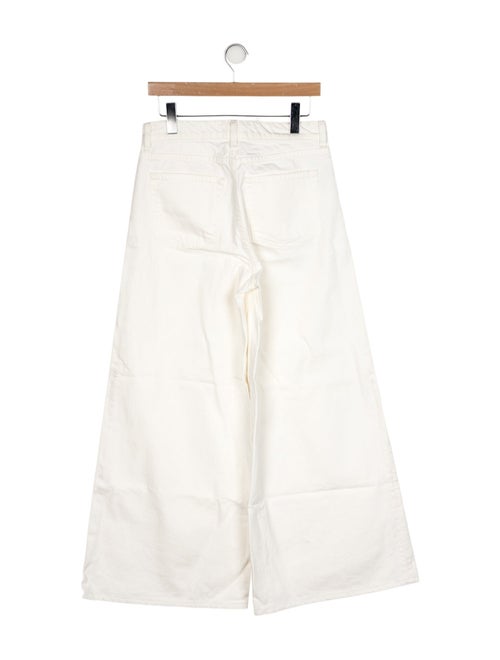 Nili Lotan High-Rise Wide Leg Jeans