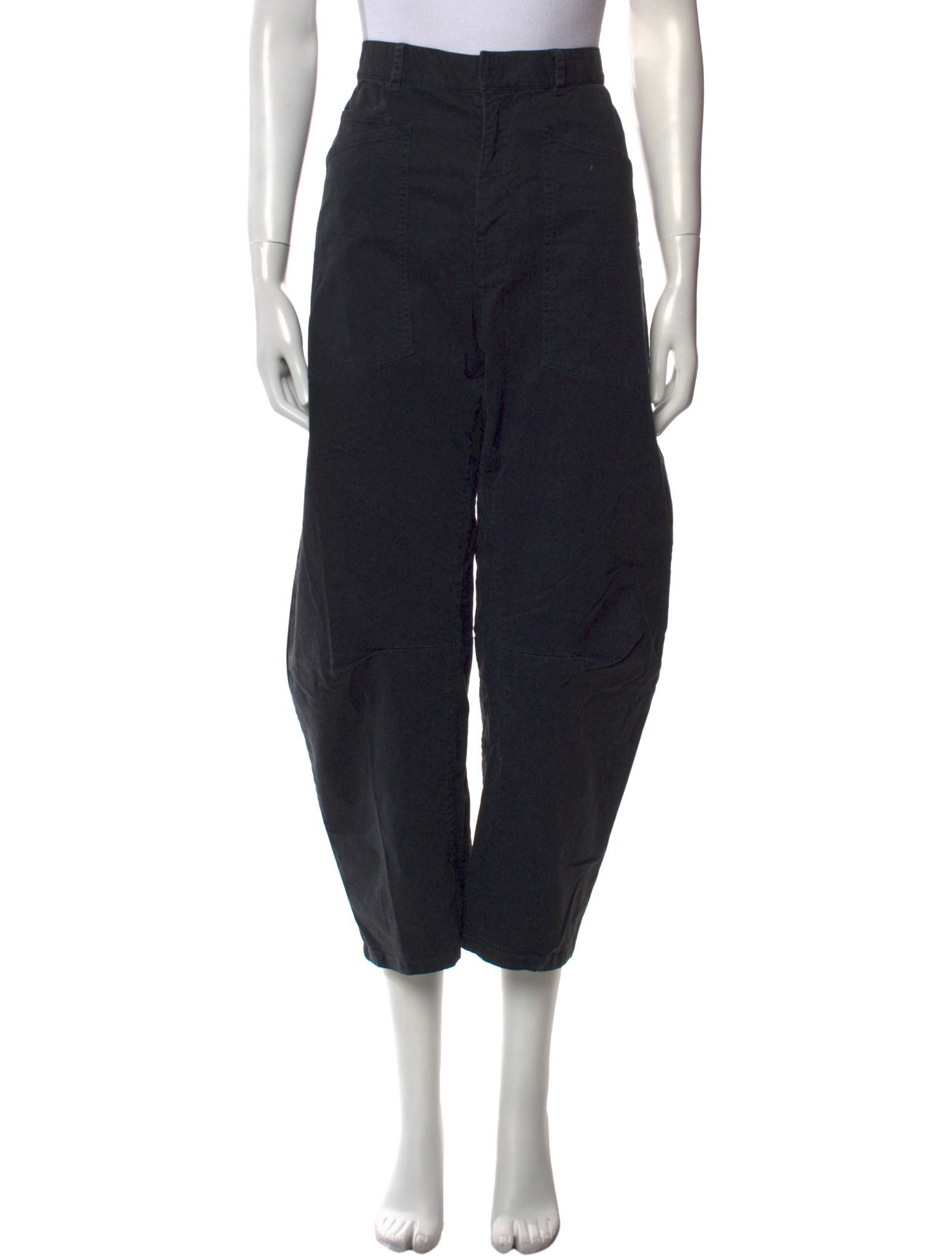 Nili Lotan High-Rise Straight Leg Jeans