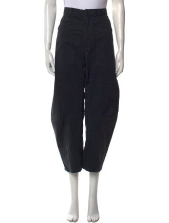 Nili Lotan High-Rise Straight Leg Jeans