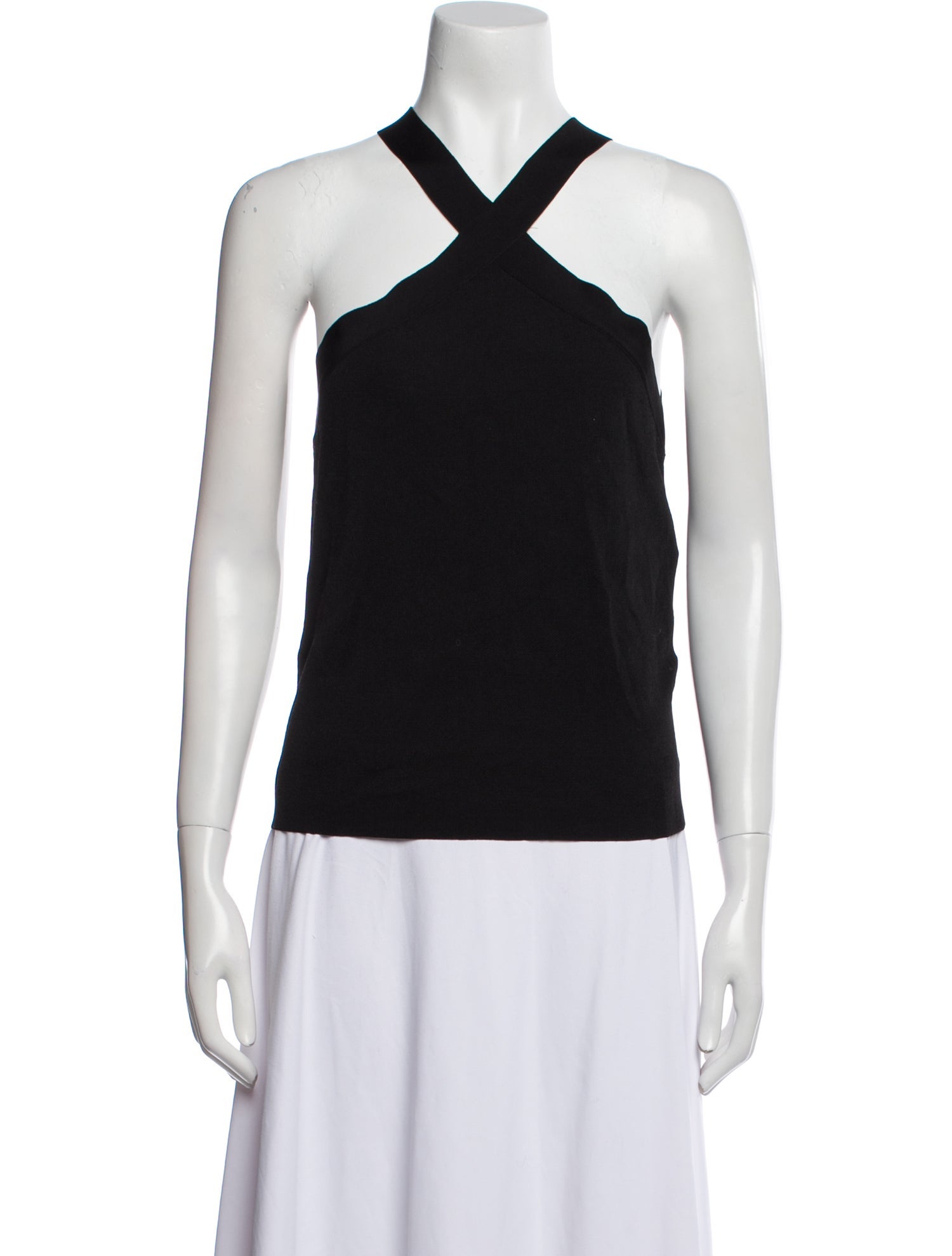 Nili Lotan Halterneck Sleeveless Top