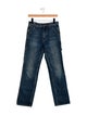Nili Lotan High-Rise Straight Leg Jeans