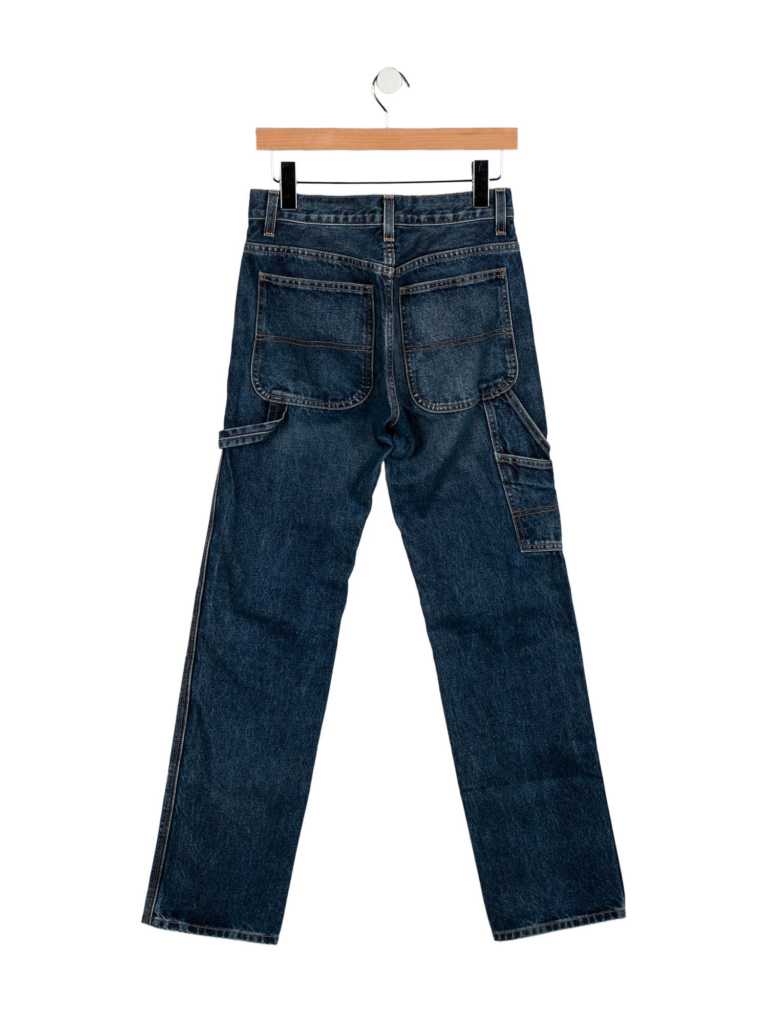 Nili Lotan High-Rise Straight Leg Jeans