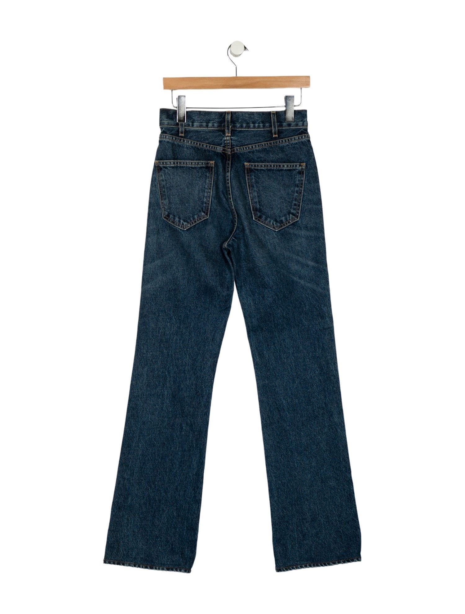 Nili Lotan High-Rise Straight Leg Jeans