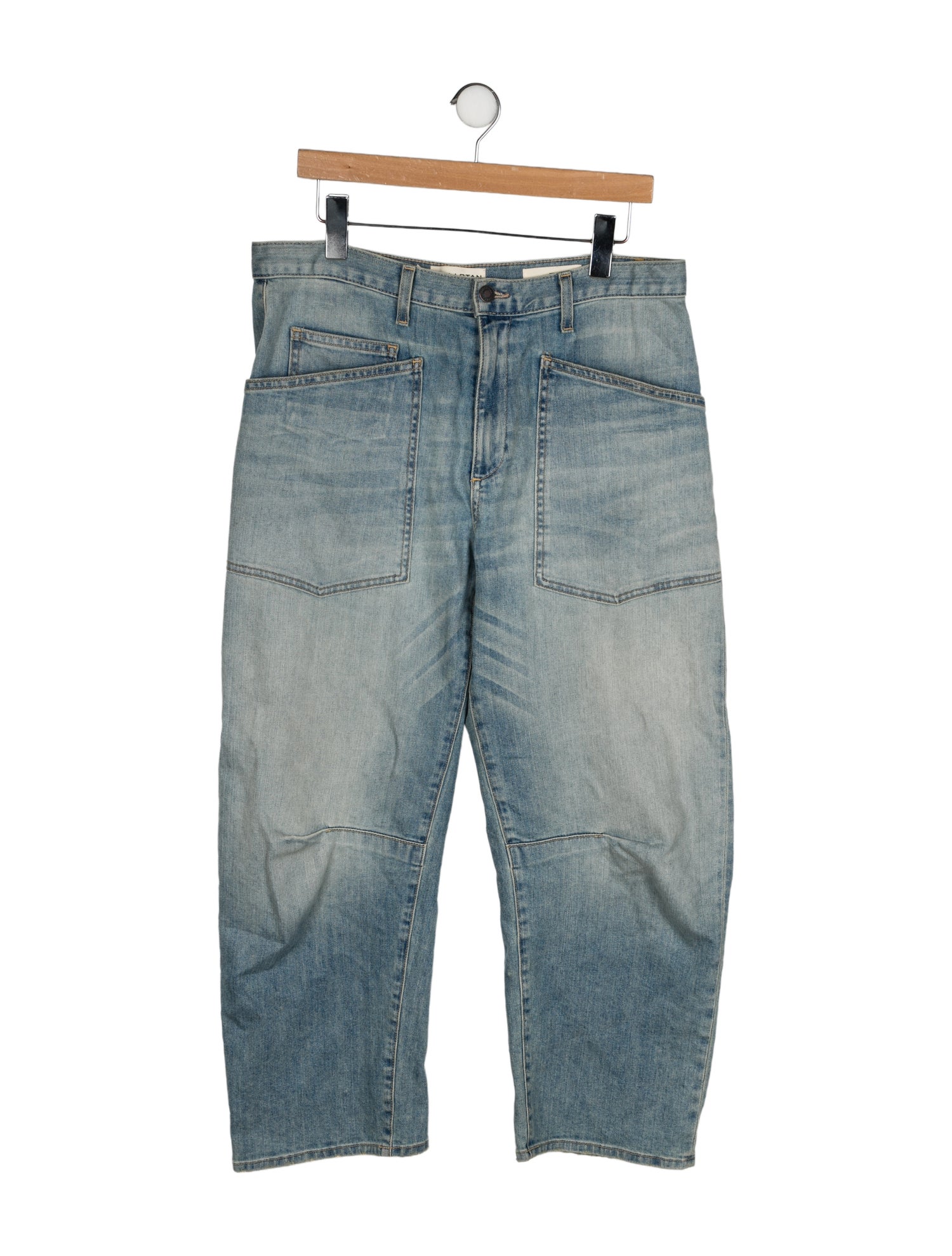 Nili Lotan High-Rise Wide Leg Jeans