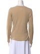 Nili Lotan Crew Neck Long Sleeve Top