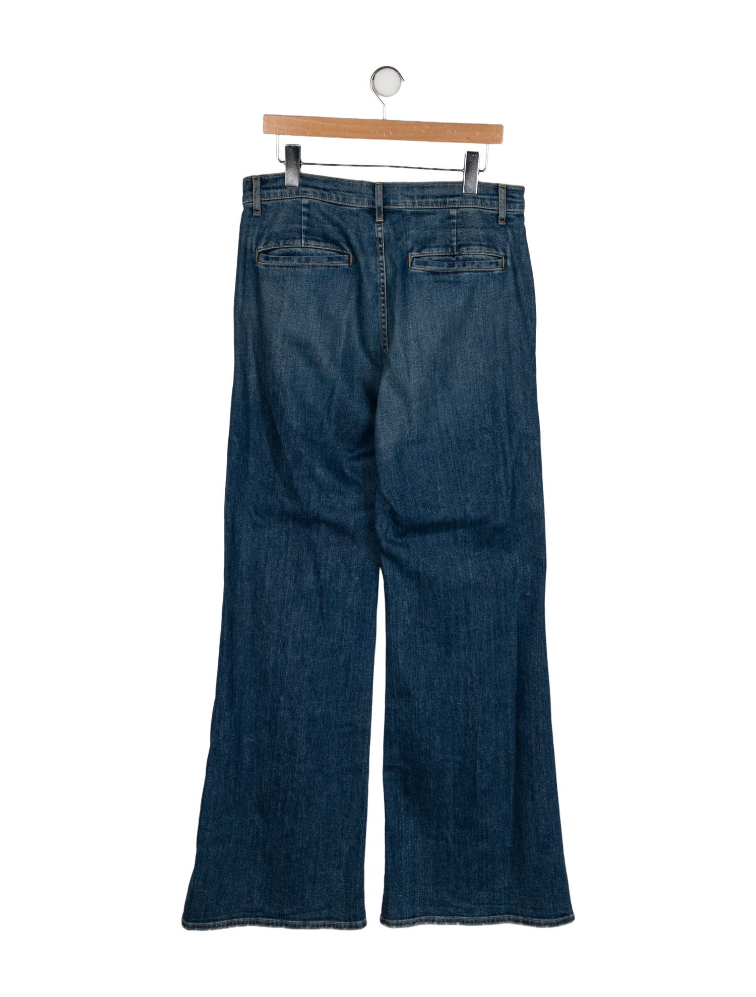 Nili Lotan High-Rise Wide Leg Jeans