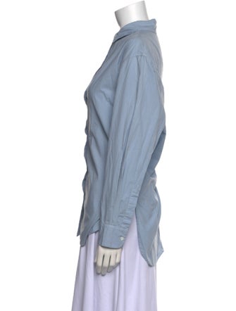 Nili Lotan Long Sleeve Button-Up Top