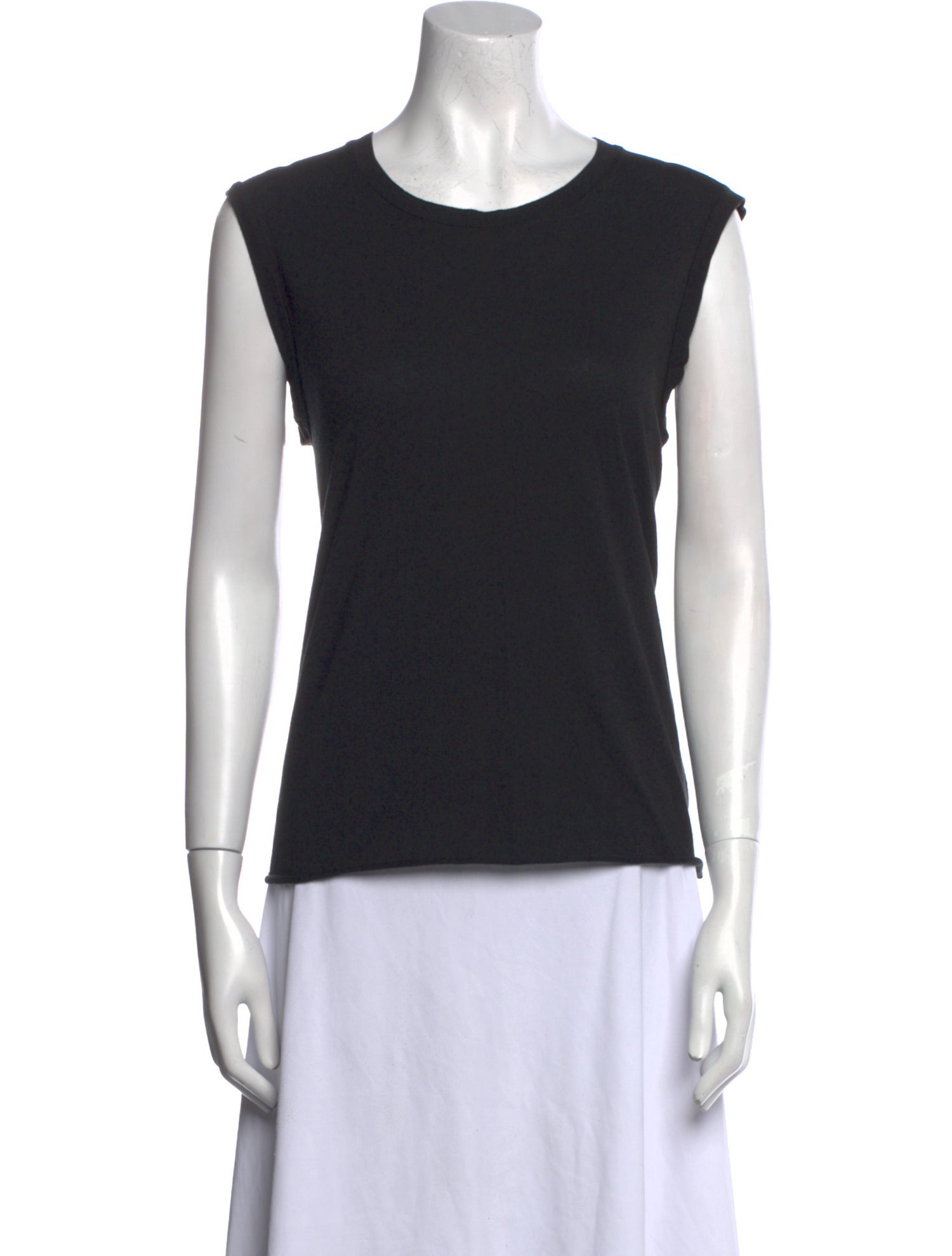 Nili Lotan Crew Neck Sleeveless Top