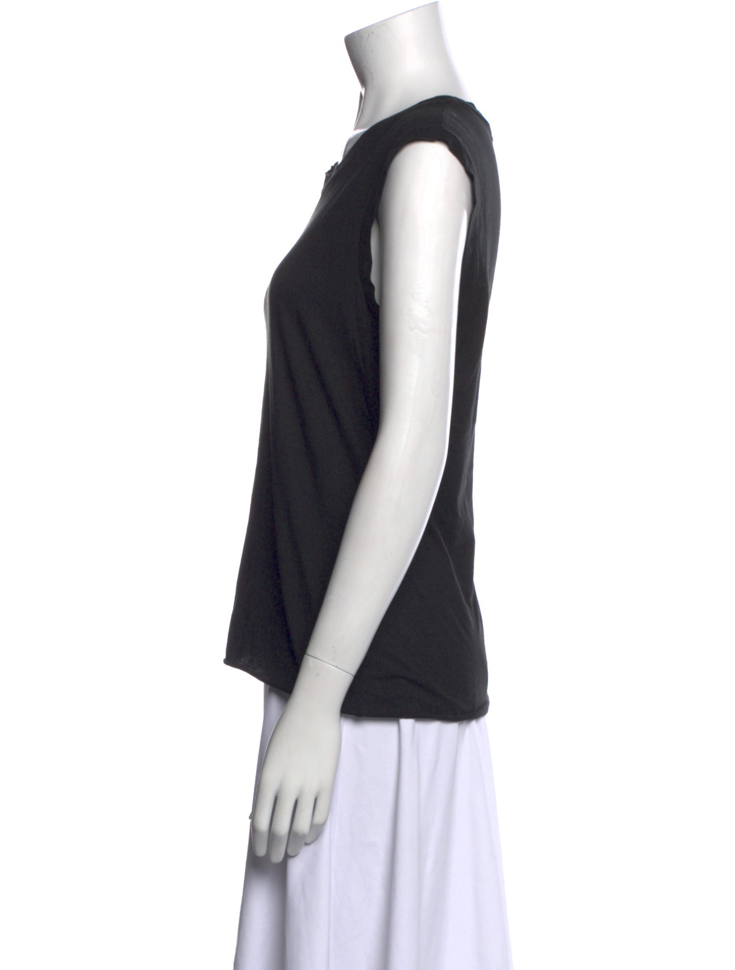 Nili Lotan Crew Neck Sleeveless Top
