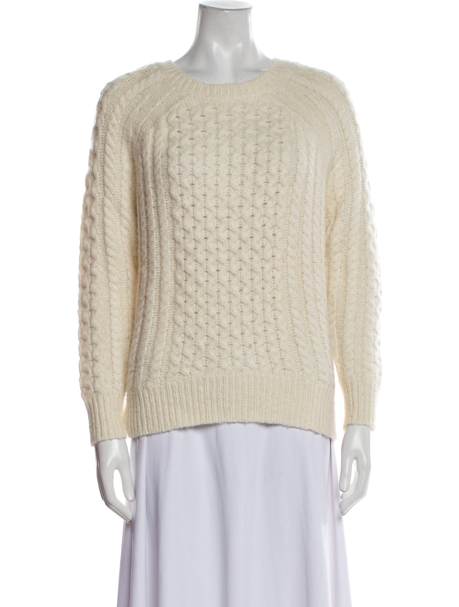 Nili Lotan Alpaca Scoop Neck Sweater
