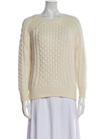 Nili Lotan Alpaca Scoop Neck Sweater