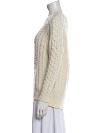 Nili Lotan Alpaca Scoop Neck Sweater
