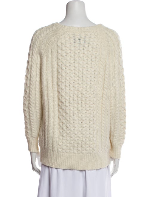 Nili Lotan Alpaca Scoop Neck Sweater