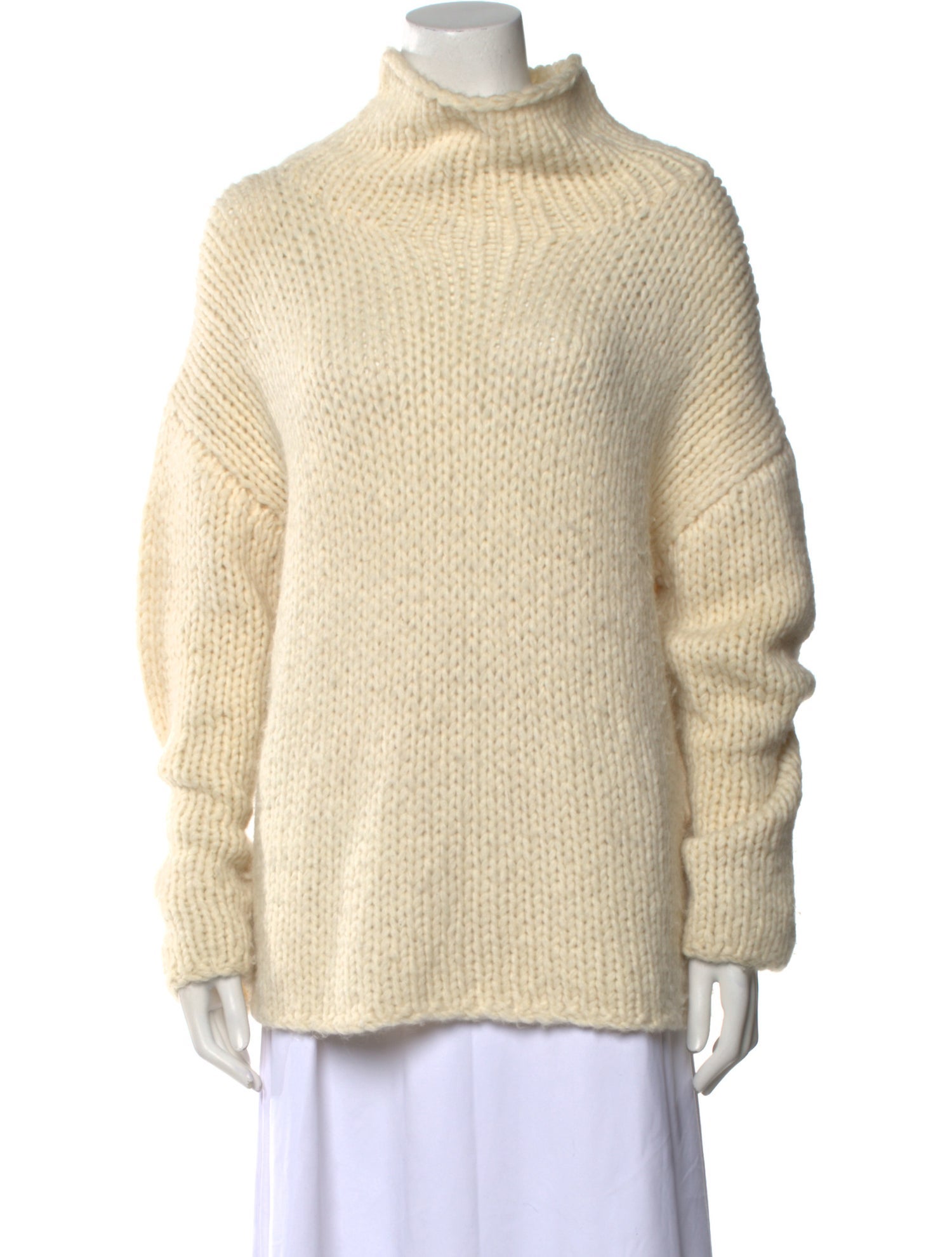 Nili Lotan Alpaca Turtleneck Sweater