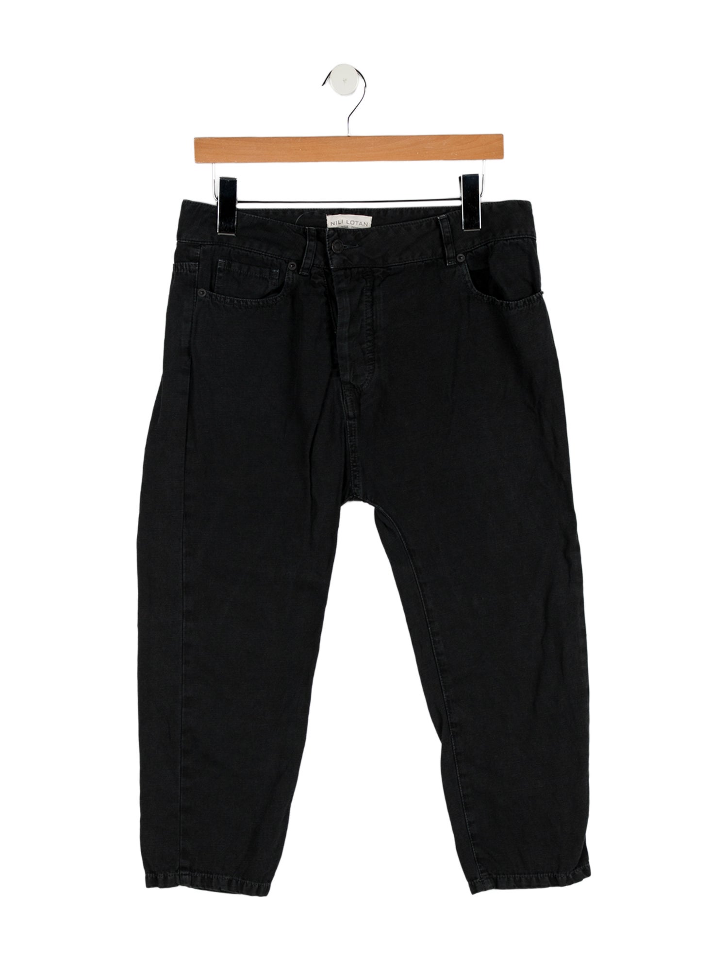 Nili Lotan Low-Rise Skinny Leg Jeans