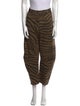 Nili Lotan Animal Print Wide Leg Pants