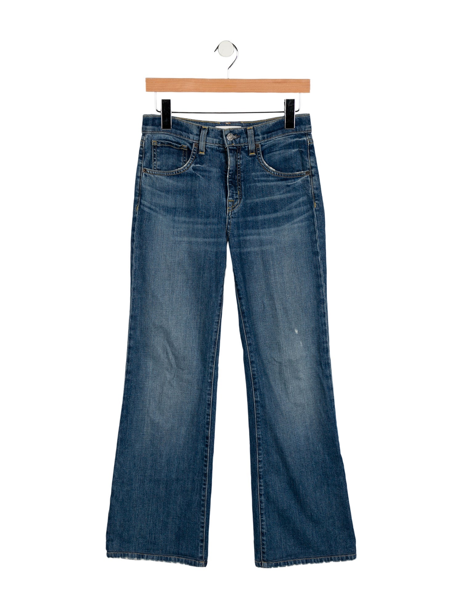Nili Lotan High-Rise Wide Leg Jeans