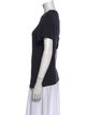 Nili Lotan Scoop Neck Short Sleeve T-Shirt
