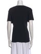 Nili Lotan Scoop Neck Short Sleeve T-Shirt