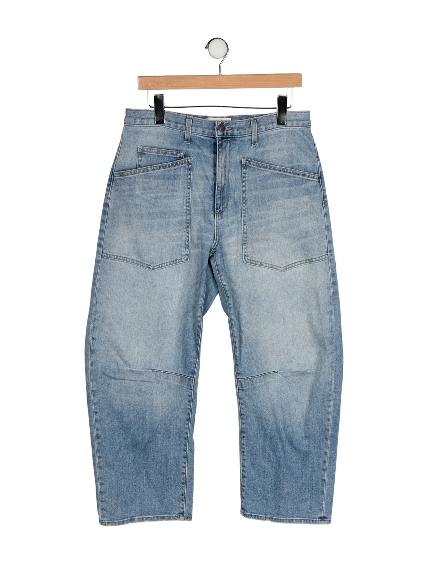 Nili Lotan High-Rise Wide Leg Jeans