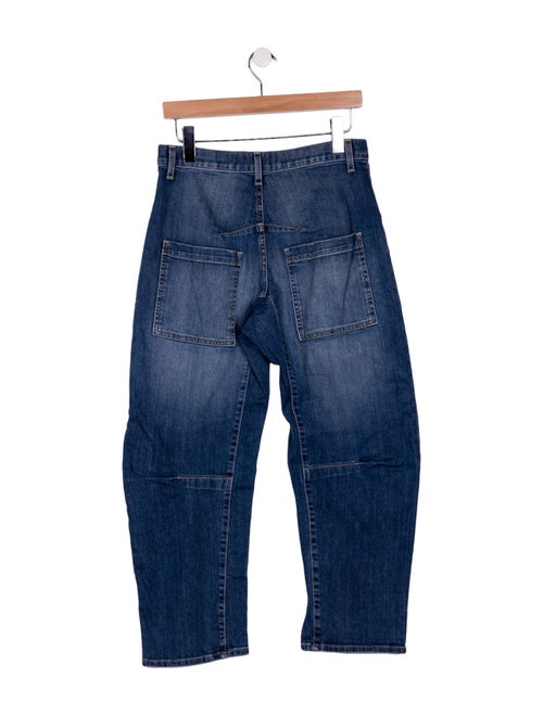 Nili Lotan High-Rise Wide Leg Jeans