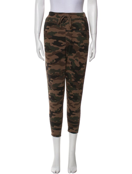 Nili Lotan Printed Distressed Accents Sweatpants