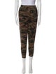 Nili Lotan Printed Distressed Accents Sweatpants