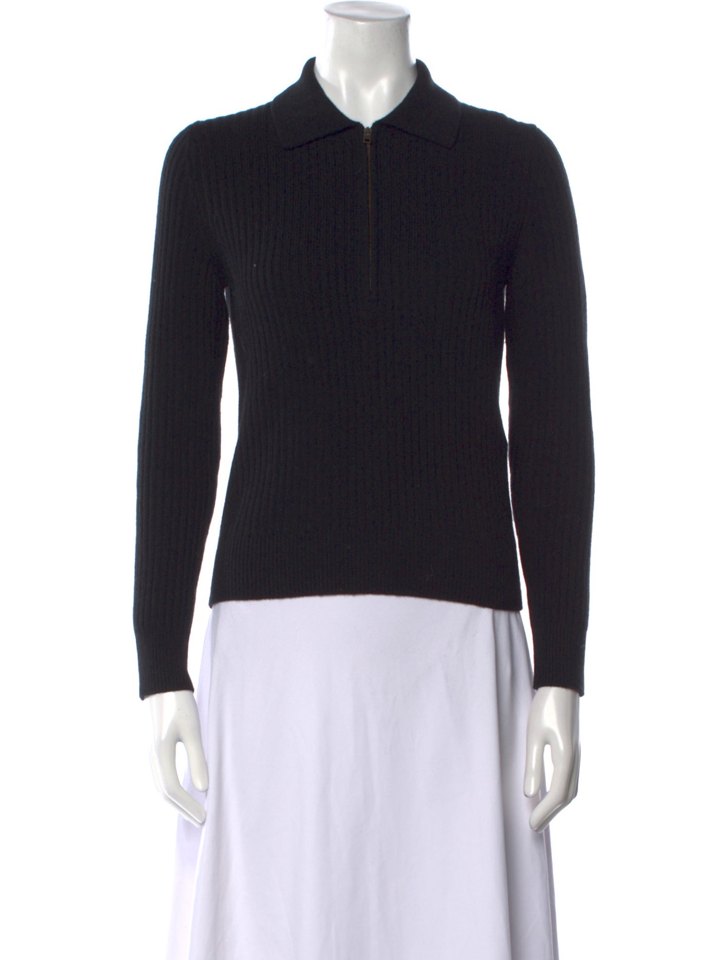 Nili Lotan Lambswool Crew Neck Sweater