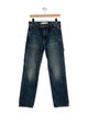 Nili Lotan High-Rise Straight Leg Jeans