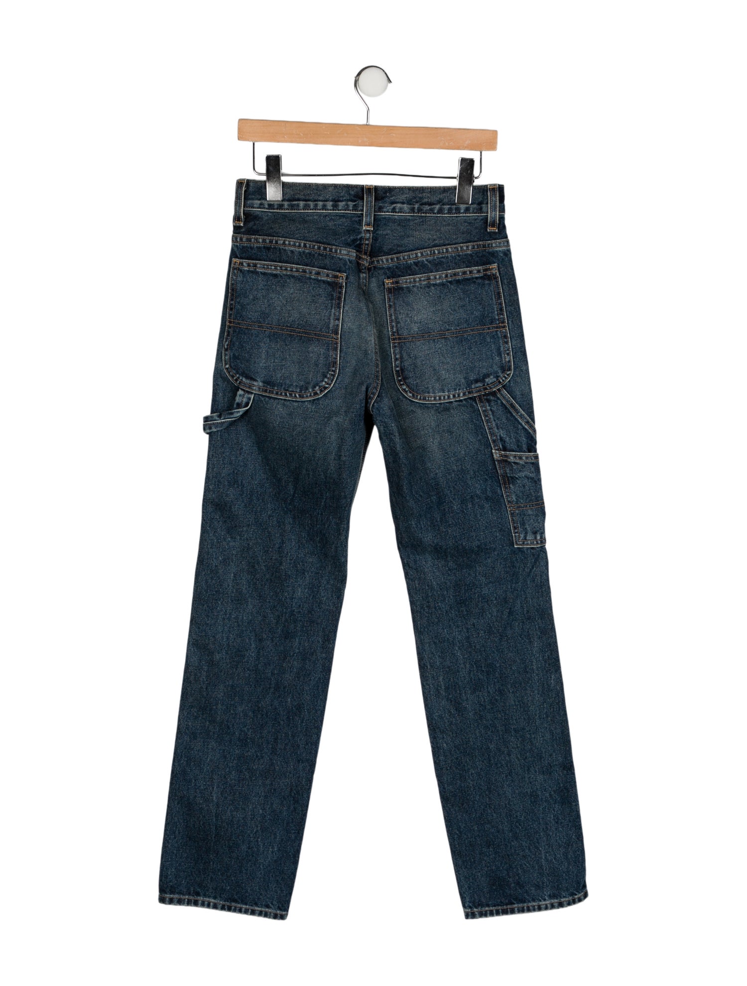 Nili Lotan High-Rise Straight Leg Jeans