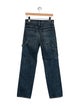 Nili Lotan High-Rise Straight Leg Jeans