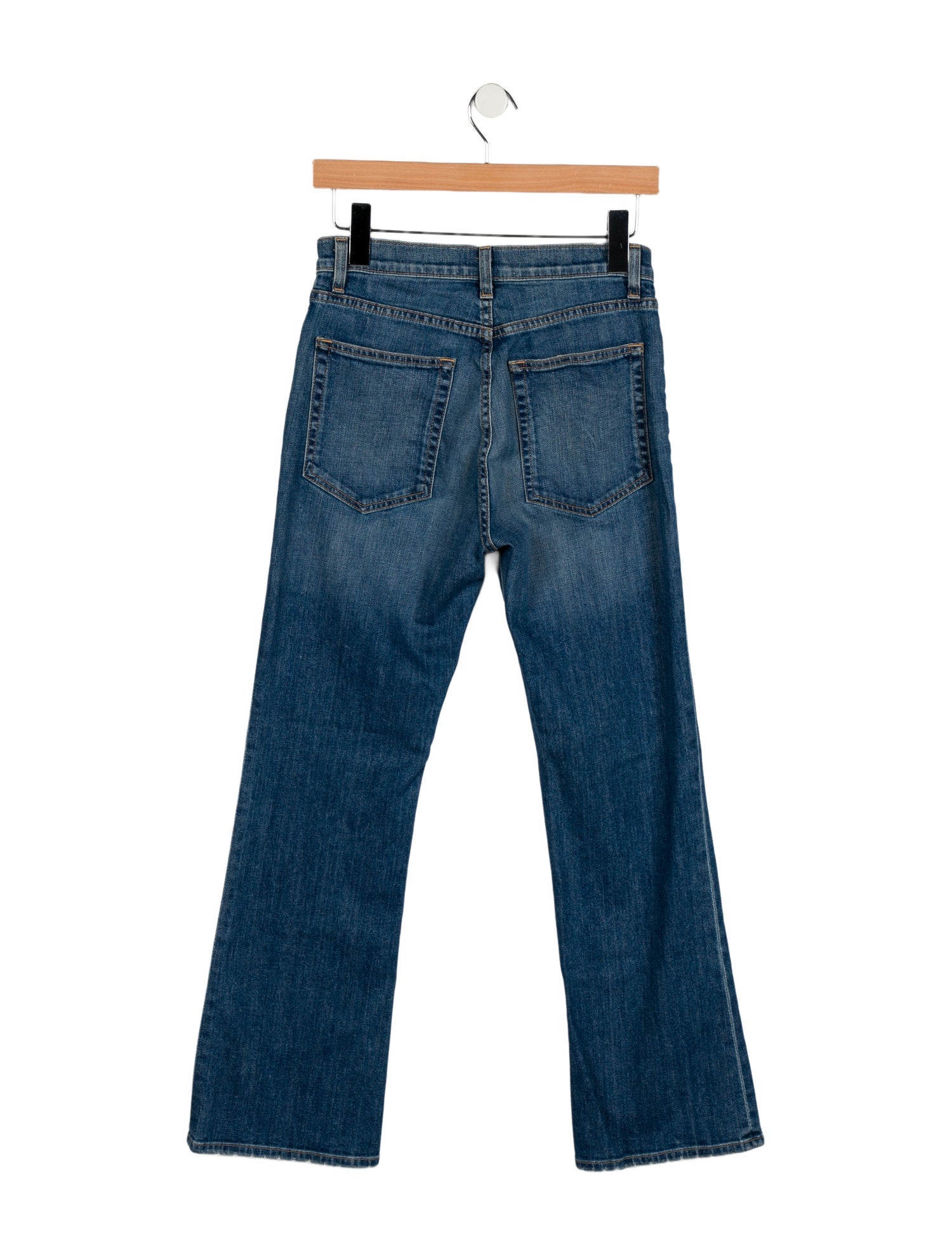 Nili Lotan High-Rise Straight Leg Jeans