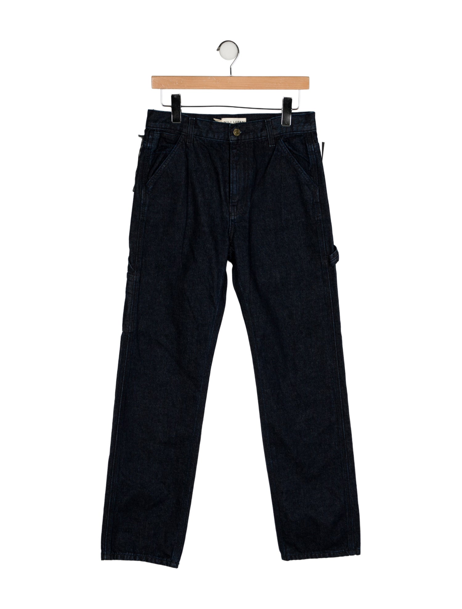 Nili Lotan High-Rise Straight Leg Jeans w/ Tags