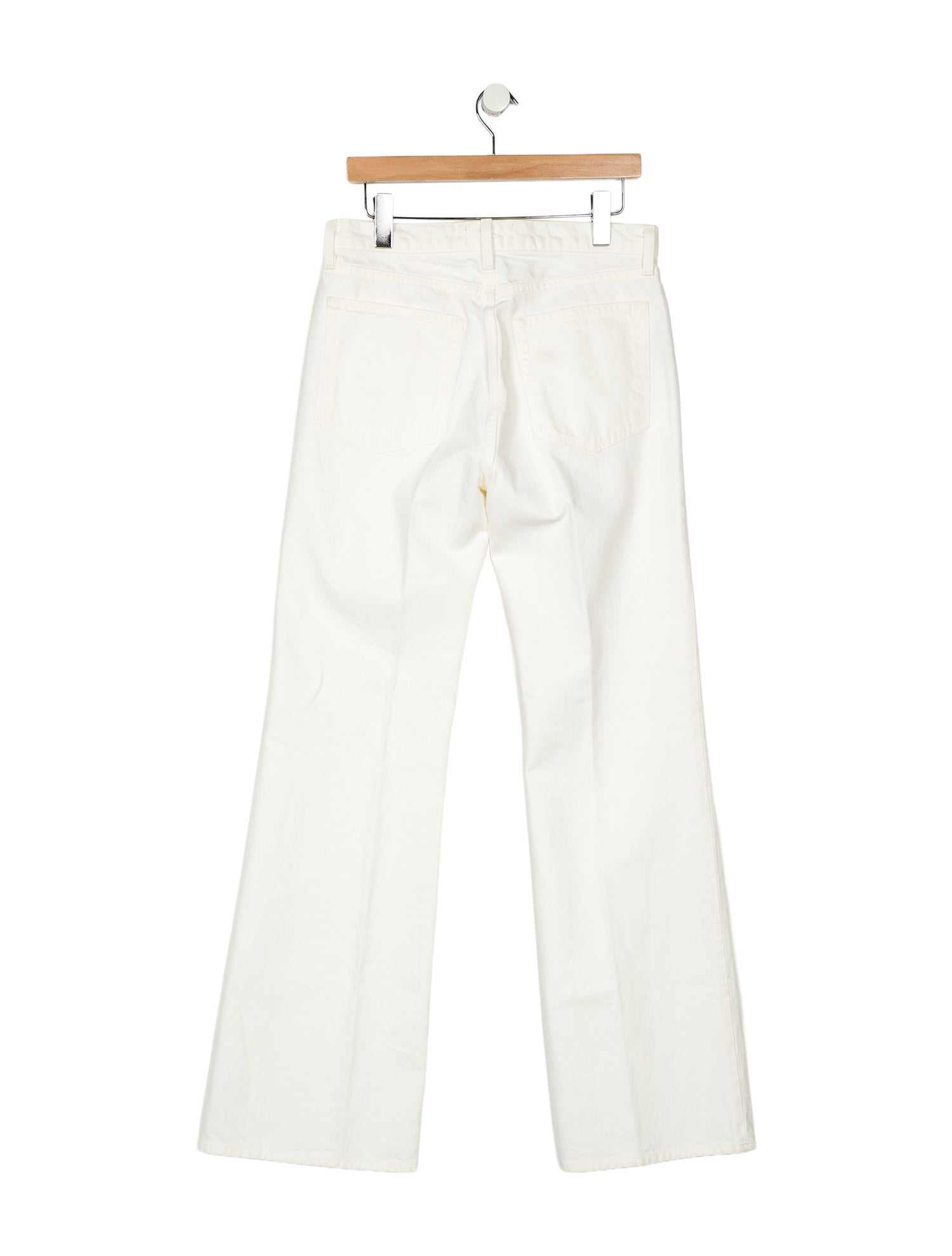 Nili Lotan Mid-Rise Wide Leg Jeans