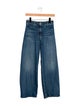 Nili Lotan Mid-Rise Wide Leg Jeans