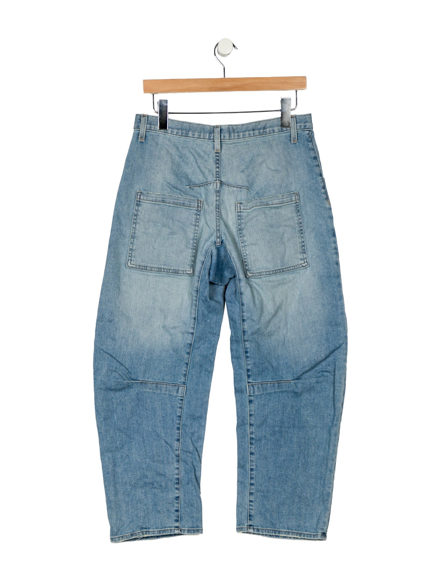 Nili Lotan Mid-Rise Straight Leg Jeans