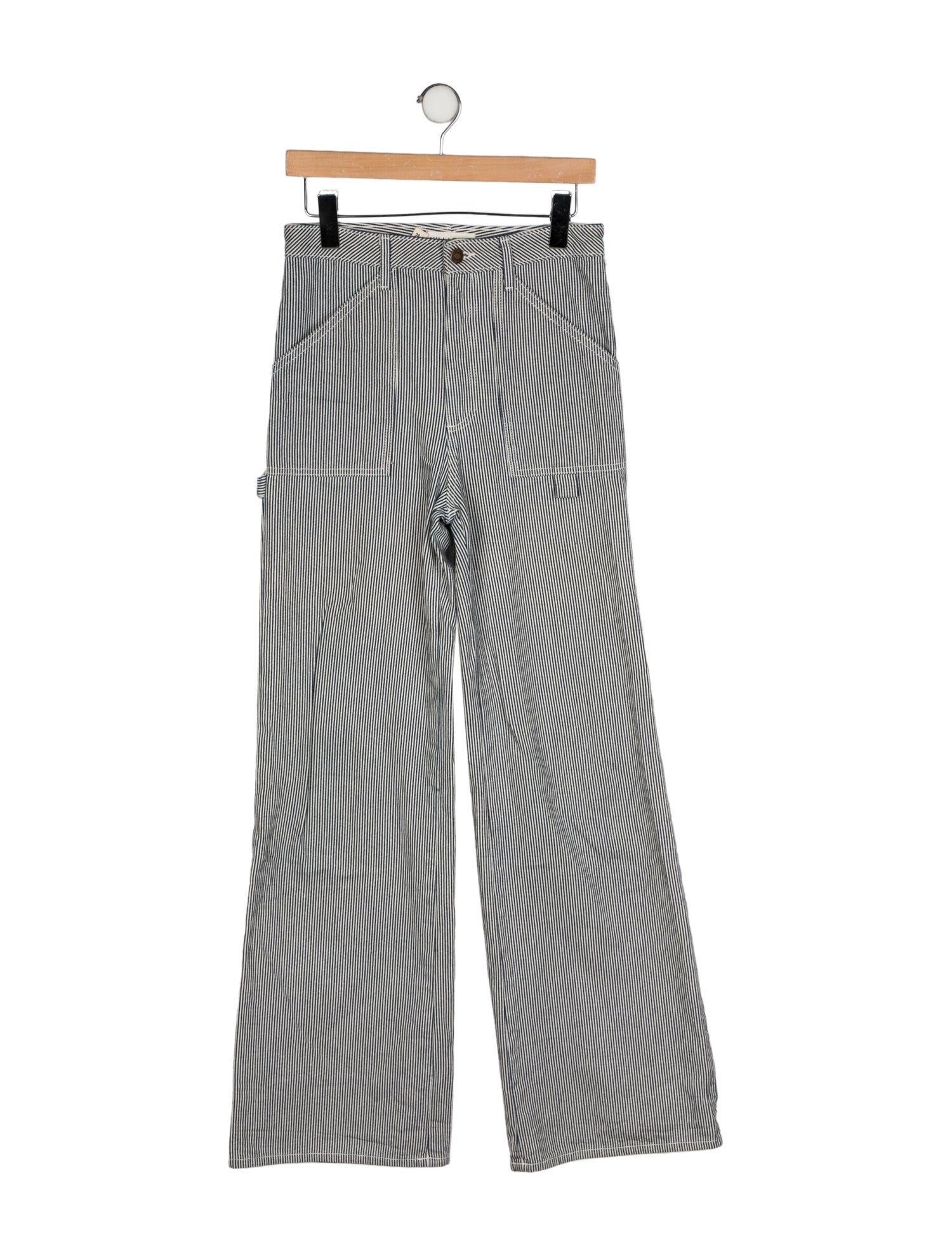 Nili Lotan High-Rise Wide Leg Jeans