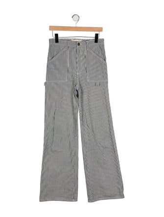 Nili Lotan High-Rise Wide Leg Jeans