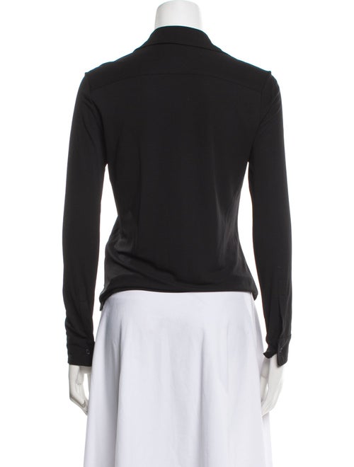 Nili Lotan Long Sleeve Button-Up Top