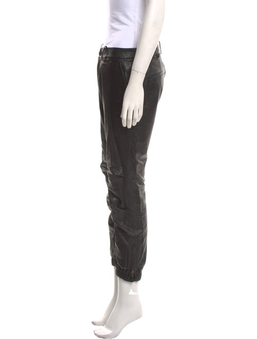 Nili Lotan Lambskin Skinny Leg Pants