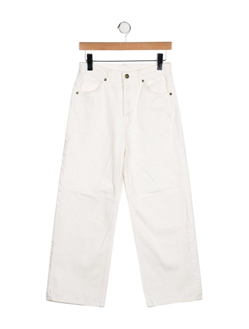 Nili Lotan High-Rise Wide Leg Jeans