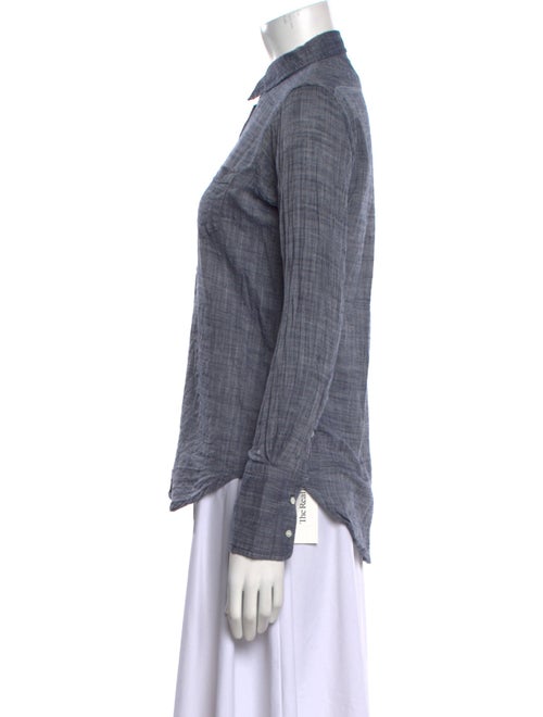 Nili Lotan Long Sleeve Button-Up Top