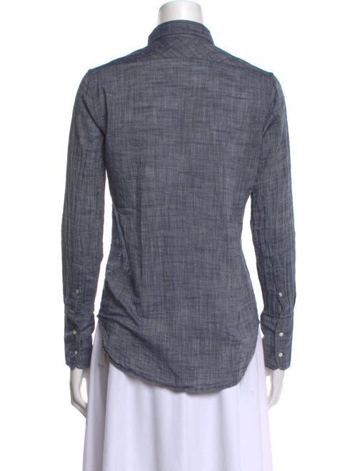 Nili Lotan Long Sleeve Button-Up Top