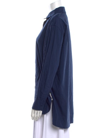 Nili Lotan Long Sleeve Button-Up Top